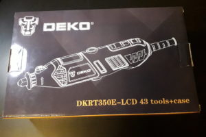 Машина гравировальная DEKO DKRT350E-LCD 063-1413 краткий обзор